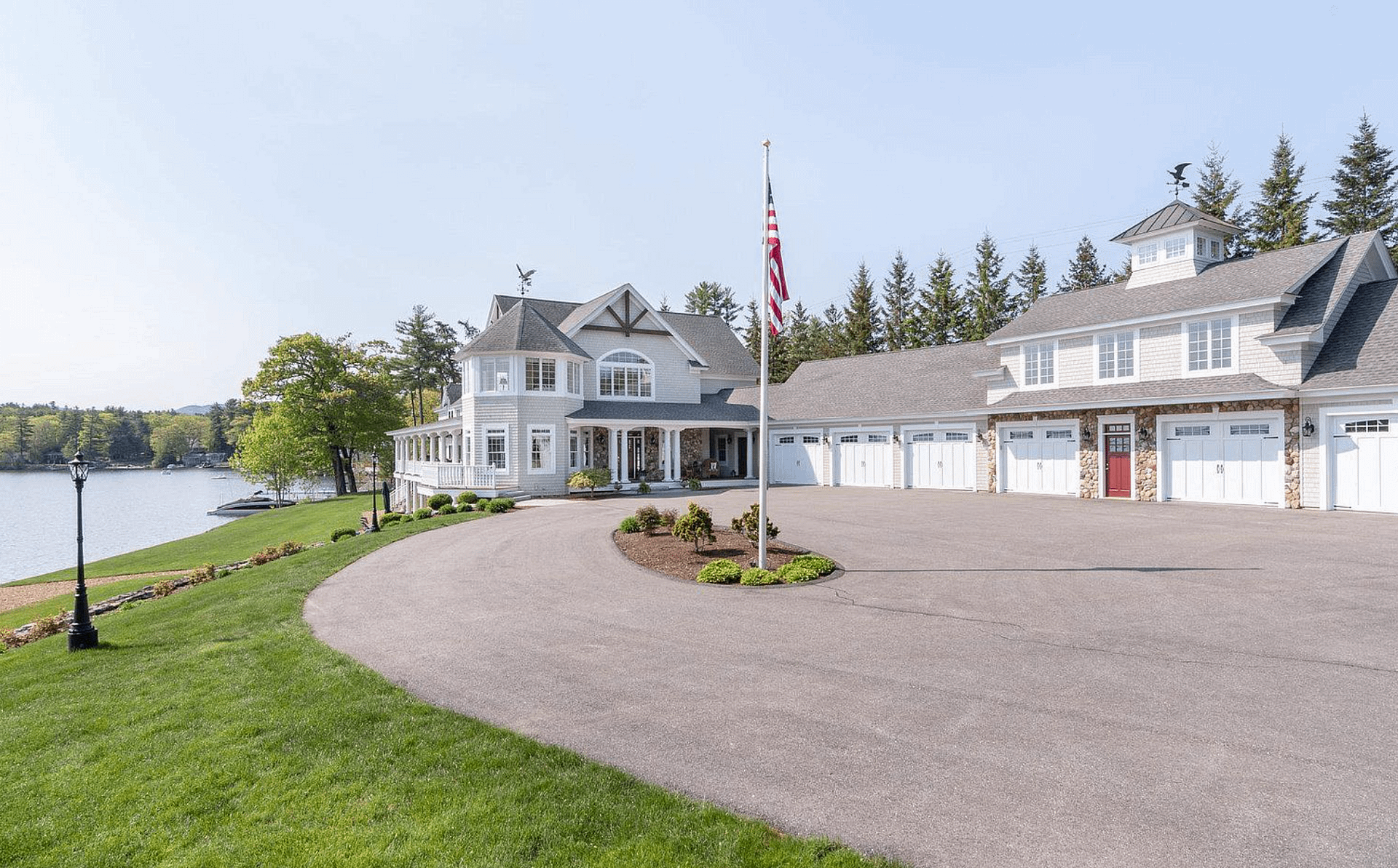 Lakefront Home In Laconia, New Hampshire With 8Car Garage Homes of