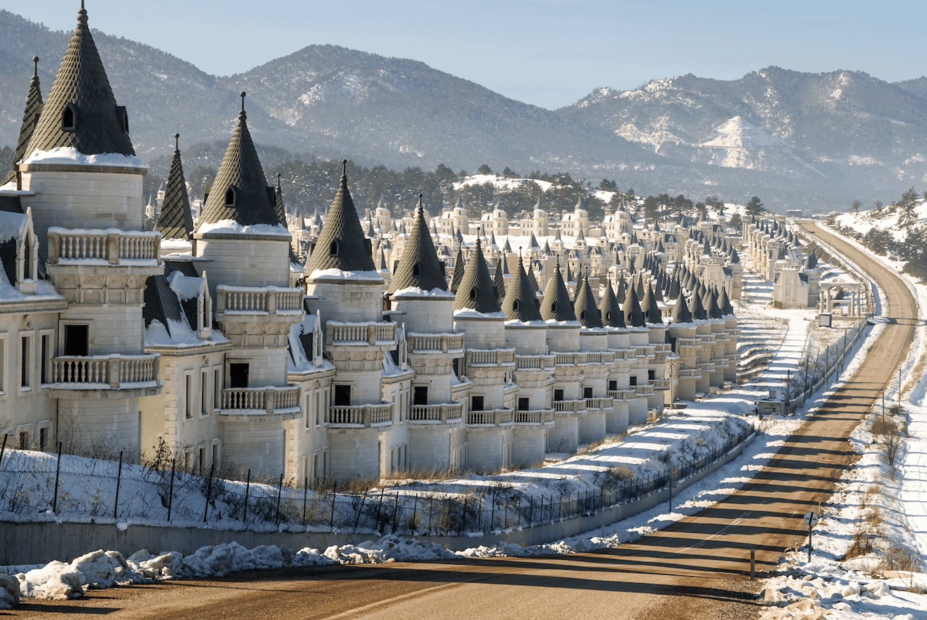 Turkey Ghost Town With Hundreds Of Abandoned CastleLike Homes (PHOTOS)